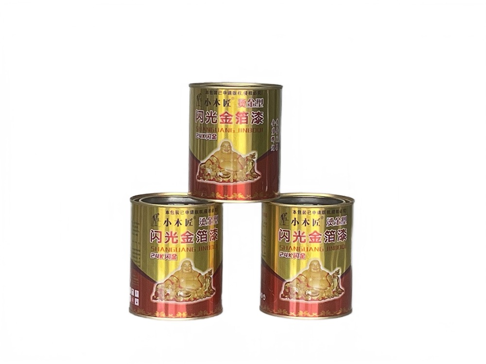 小木匠-闪光金箔漆