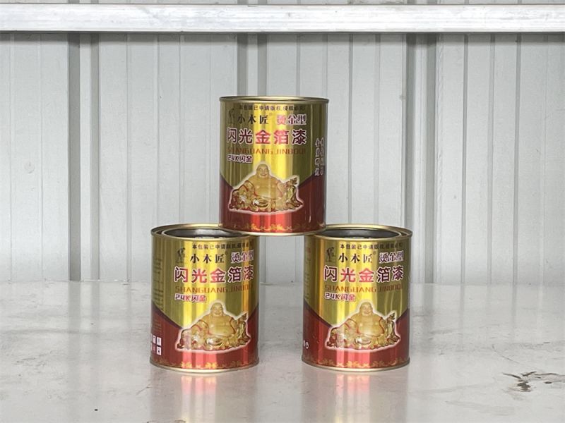 小木匠-闪光金箔漆